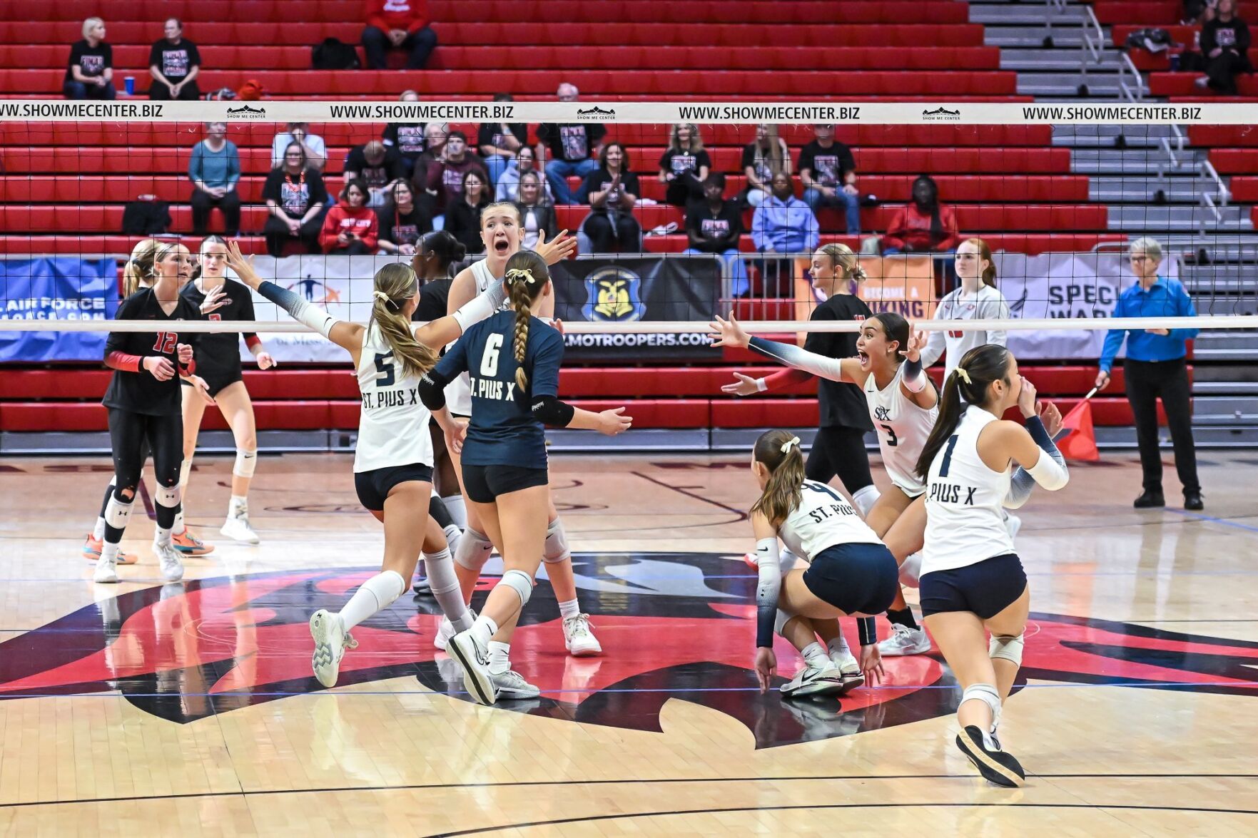 11/7/24 - Girls Volleyball - C4 Champ - St Piux X vs Jefferson City